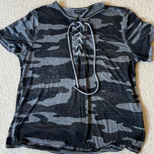Lightweight Lucky Camo Top